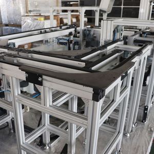 Toshine High Reliability Durable PVC Modular Pallet Conveyor System 90/180 Direction Change 20m/min Speed 220V/380V Voltage - Product Image 6