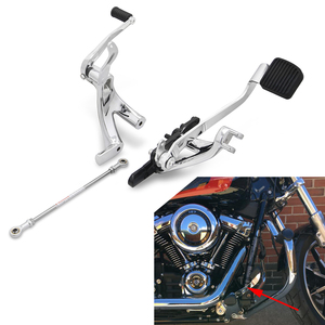Pour Harley Softail Low Rider ST FXLR 107 117 FXLRS Street <span class=keywords><strong>Bob</strong></span> 114 FXBBS 2018-2022, repose-pieds avant standard - Product Image 6