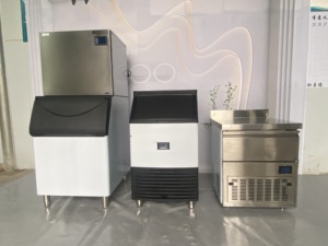 Máquina de Hielo Comercial Grande de Tipo Split con Capacidad de Almacenamiento de 200 kg, Forma de Cubo, Personalizable OEM/ODM, Compresor 110v/220v - Product Image 4