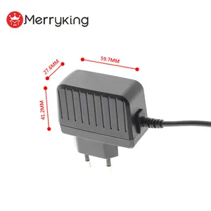 Raspberry Pi Adaptor daya 4 USB-C, Adaptor catu daya 5Volt 3Amp 5V 3A catu daya 15W dengan colokan EU US AU UK