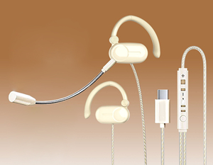 Auricolari USB-C <span class=keywords><strong>con</strong></span> Microfono e Controllo a Distanza per <span class=keywords><strong>iPhone</strong></span> 15/16/17, Design Over-Ear <span class=keywords><strong>con</strong></span> Cancellazione del Rumore - Product Image 2