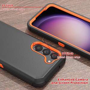 Funda Protectora Rígida 3 en 1 con Clip para Cinturón, de PC y TPU, para <span class=keywords><strong>Samsung</strong></span> Galaxy A17 - Product Image 4