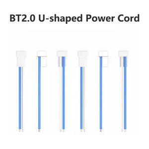 Câble d'alimentation BETAFPV BT2.0 en forme de U, 22AWG, cuivre plaqué or, 9A, borne mâle, câble de charge pour contrôleur de vol <span class=keywords><strong>F4</strong></span> 1S AIO - Product Image 1