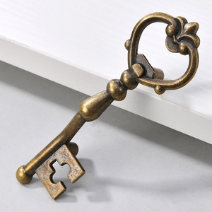Antike schlüssel förmige Griffe aus Zink legierung-Vintage Schrank-/Schubladen griffe für Küchen-und Hotel möbel Schmucks cha tulle und dekorative Türen - Product Image 5
