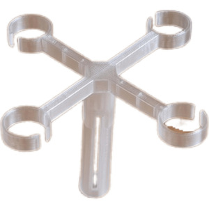 Soporte antivuelco para tulipanes hidropónicos, soporte de cesta de 4 orificios, equipo de riego para estabilidad del crecimiento - Product Image 1