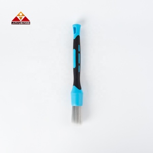 JYM-0244 Set di 3 Spazzole Morbide per Lavaggio Auto di Alta Qualità con Manico in Gomma TPR e Testa Sostituibile, Nuovo Design Dettagliato - Product Image 4