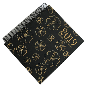 2021-2022 custom colored divider <strong>pages</strong> weekly hardcover <strong>diary</strong> marble spiral planner - Product Image 4