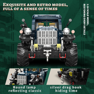 EIKEE Y26011 Power Wagon Car Model Building <strong>Blocks</strong> Sets MOC Puzzle Assembly <strong>Bricks</strong> <strong>Blocks</strong> Toys for Kids Christmas Gift - Product Image 3