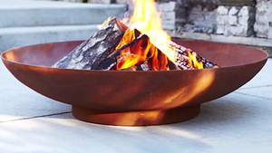 <span class=keywords><strong>Brasero</strong></span> extérieur en acier rustique Foyer ouvert - Product Image 6