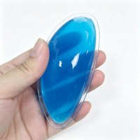 Compresse froide ovale réutilisable en gel PVC non toxique pour hémorroïdes, soulagement des gonflements et des douleurs post-partum et post-chirurgicales