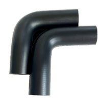 Tuyau en caoutchouc EPDM à haute teneur en éthylène, brillant, imprégné de biocide, pour usine de dessalement, conception sur mesure, prêt à l'emploi