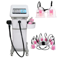 Appareil professionnel 3-en-1 portable en acier inoxydable et ABS pour le lifting des hanches par vibration sous vide et la mise en forme des fessiers