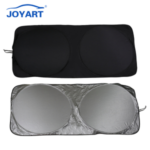 자동차 앞 창 앞 유리 차양 블랙 사용자 정의 만화 롤러 커튼 내부 - Product Image 4