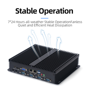 Semua dalam satu kontrol tertanam industri Mini PC Core I3 mendukung DDR3L 1600/1333 hingga 8G 2LAN kompatibel dengan Win 7/8/10/11 - Product Image 6