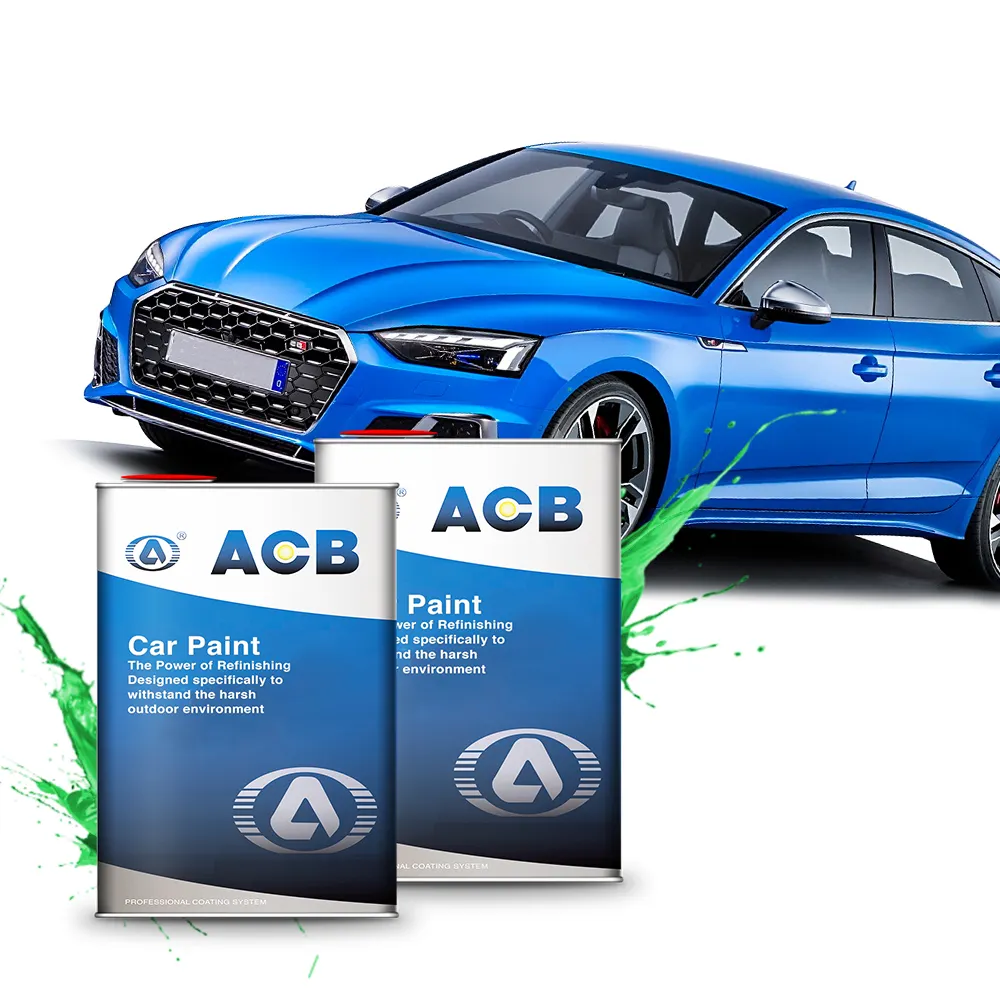 Best Price Car Body Coating Acrylic Auto Spray Paint for Automotive High Gloss Clear Coat