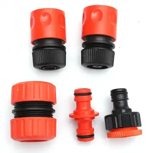 Customized Logo Eco Friendly 1/2" Garden Abs Plastic High Pressure Hose Fitting Set Water Hose Quick Connector For Garden