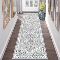 Tapis de couloir rouge découpable pour hôtel, tapis long épais pour escalier, salon, chambre à coucher