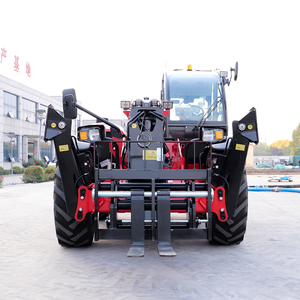 Telehandler Teleskopik Bersertifikasi CE/EPA dengan Mesin Diesel, <span class=keywords><strong>Wheel</strong></span> <span class=keywords><strong>Loader</strong></span> 4x4 Baru dan Forklift Teleskopik - Product Image 3