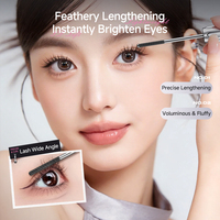 Maskara Life Girls Pemanjang Bulu Mata Sikat Halus Tahan Air Maskara Melentikkan Maskara 3D Curl Penambah Volume
