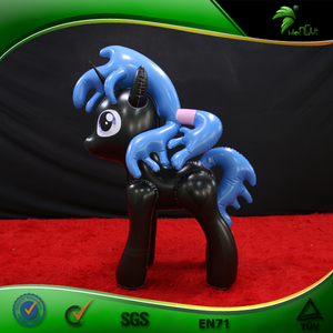 Hongyi – jouets gonflables en forme d'animal, sexy, personnalisé, avec SPH, modèle mignon en forme de cheval noir - Product Image 2