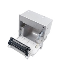 ¡Impresora térmica de papel de carga portátil y fácil, mecanismo de marca para recibo de facturas, código de barras e impresión de código QR en stock!