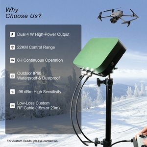 Amplificatore di Segnale per Droni 2.4G/5.8G ad Alto Guadagno, Dual 4W, Estensore di Portata 22km, Antinterferenza FPV per Droni DJI - Product Image 5