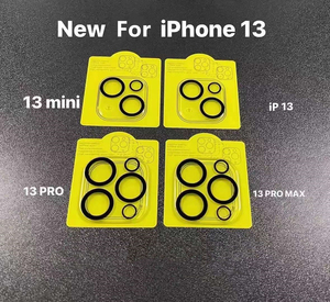 Honatop-Protector de lente de cámara 3D, película de vidrio templado transparente para <span class=keywords><strong>iphone</strong></span> 13 pro max 14 Pro max con paquete - Product Image 4