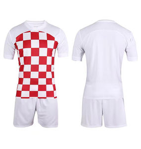 Equipación de fútbol personalizada para hombres, conjunto de uniformes de calidad tailandesa, Copa del Mundo, camisetas de fútbol, <span class=keywords><strong>2022</strong></span>, 2023 - Product Image 6