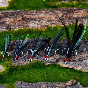 ตะขอตก<span class=keywords><strong>ปลา</strong></span>3สีพร้อมจี้ขนนกอุปกรณ์เสริมสำหรับ WCH-11ทีเซอร์เบ็ดตกปลาสามชั้น - Product Image 6