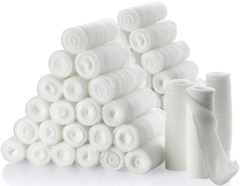Medical Stretch Cotton Gauze Bandage for
