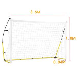 Fútbol entrenador de fútbol tiro jugando objetivo neto <span class=keywords><strong>para</strong></span> 6 años de edad ~ 20 años Marco fuerte plus <span class=keywords><strong>malla</strong></span> durable - Product Image 1