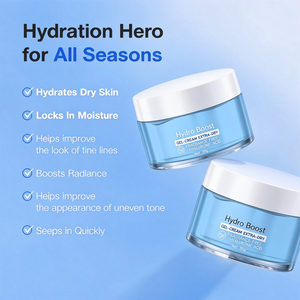 Crema Matriz Hidratante Profunda con Ácido Hialurónico, Escualano, Derivado de Vitamina E y Lactobacillus Ferment Lysate - Product Image 3