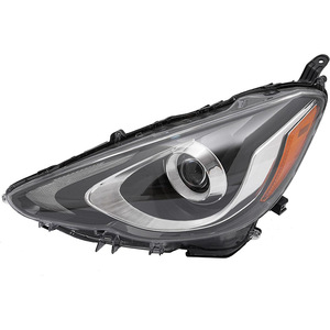 Para <span class=keywords><strong>Prius</strong></span> C Aqua 2015-2017, Faro Delantero con Base Negra y Luz Amarilla, 12V, Ajuste Estándar - Product Image 5