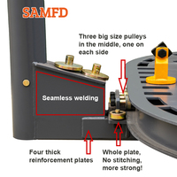 SAMFD Redresseur de châssis automobile personnalisé, machine de redressage de châssis, construction métallique, réparation professionnelle des bosses, CE/ISO-9001