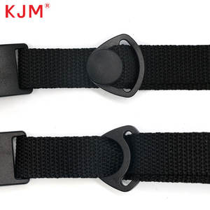 KJM ODM オートバイ自転車安全ヘルメット反射調整可能カムスナップインサートクイックリリースプラスチックヘルメットバックル - Product Image 5