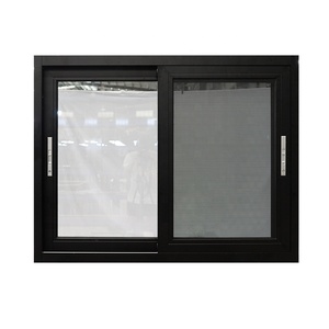 Hihaus Fabrikant Zwarte Dubbel Glas Geïsoleerde Schuiframen van Aluminium - Product Image 6