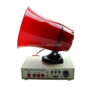 Allarme Auto Registrato, Clacson/Allarme/Controller 12V 130dB Adatto per Auto, Furgoni, Moto, Ciclomotori, Megafono con Microfono e Altoparlante USB - Product Image 3