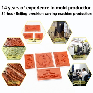 Moule en silicone pour marquage à chaud, résistant aux hautes températures, pour logo personnalisé - Product Image 3