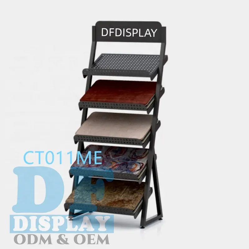 Carpet display rack carpet sample display rack hanging rug display stand turning pattern sample fabric carpet rack