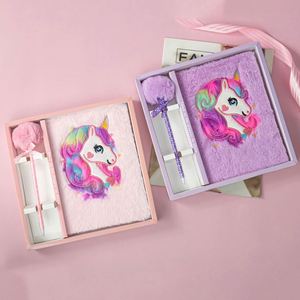 Colorful <b>Note</b> <b>Book</b> School Supplier 2020 Products A5 Notebook Planner Hardcover Dairy Plush Notebooks Customizable - Product Image 5