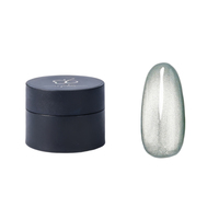 Vernis Gel UV Français OEM ODM 5g Écologique Effet Œil de Chat Pailleté Non Toxique Végétalien Séchage LED/UV pour Salon Professionnel en Palette