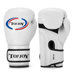 Vente chaude Personnalisé boxe 12oz 16oz Cuir Sac de sable Gants d'entraînement Muay Thai Formation Luva de boxe Gants de boxe