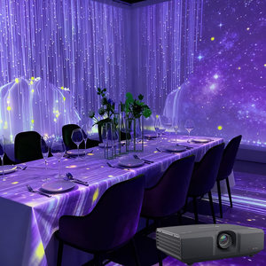 ระบบฉายภาพโฮโลแกรม 3 มิติ สร้างประสบการณ์เสมือนจริง พร้อมผนังแบบอินเทอร์แอคทีฟสำหรับร้านอาหารที่ใช้เทคโนโลยีความจริงเสริม - Product Image 1