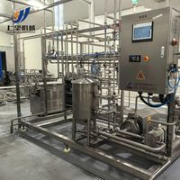 Ligne automatique à boire et à yaourt à petite échelle 1000 L/H avec cuves de fermentation de A à Z