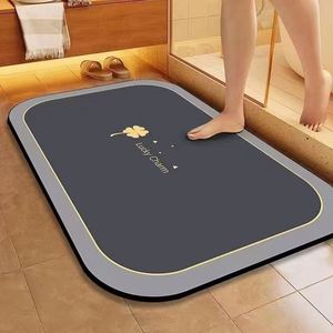 Alfombra Antideslizante de Secado Rápido de Tierra de Diatomeas para Baño, Tapete Absorbente para Puerta de Baño - Product Image 4