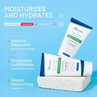 Crème au squalane et aux céramides DOLANJN, OEM, pour peaux sensibles, sans parfum, collagène, acide hyaluronique, hydratant quotidien, crème pour le visage