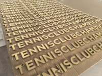 Letras de Latón Sólido de 5mm de Fábrica, Disponibles en Acabado Cepillado/Pulido/Plateado, Letreros Personalizados de Alta Gama para Clubes y Exteriores