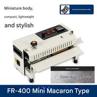Machine de scellage entièrement automatique commerciale et continue pour petits sachets de thé, machine de scellage pour bonbons et gâteaux de lune en plastique