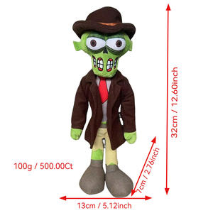 Logo personalizzato Breadhead Gaslight distan Mel giocattoli di peluche cartone animato Zombie macellaio peluche Super morbido cuscino regalo - Product Image 4