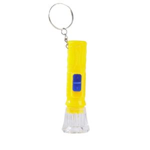Mini linterna LED con llavero, juguete de plástico que se ilumina para niños de 2 a 4 años, linterna de mano unisex, colorida - Product Image 5